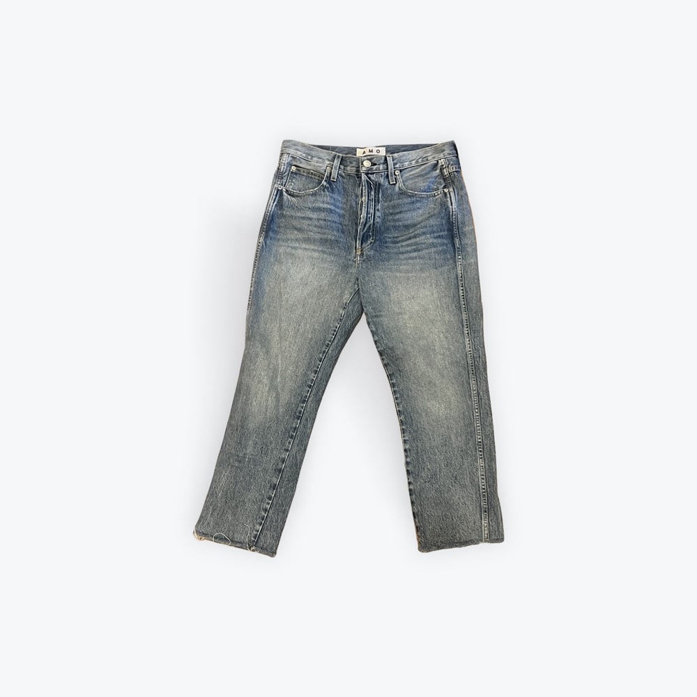 AMO Women's Medium Blue Wash Ankle Jeans NWOT Loverboy Jean